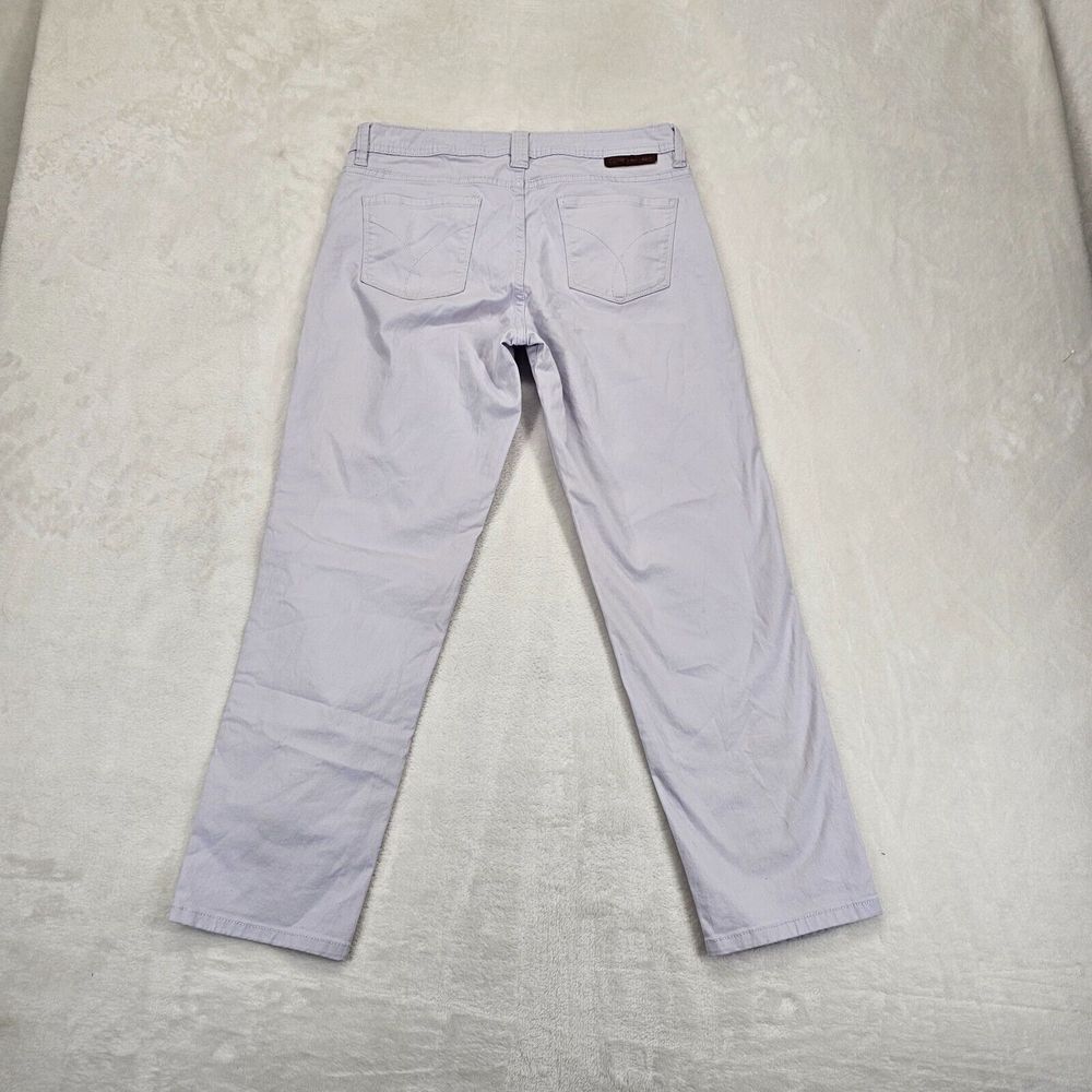 Calvin Klein Jeans Women's Size 8 Light Gray Skinny Crop Mid Rise Stretch Pocket - Picture 2 of 15
